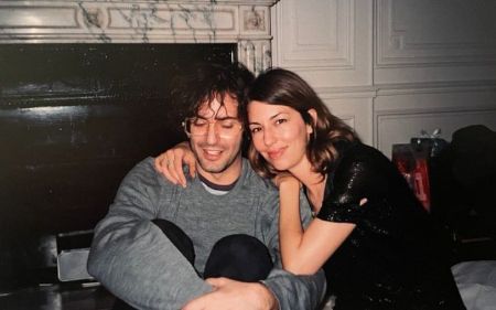 Sofia Coppola's husband, Thomas Mars, is a French musician. 